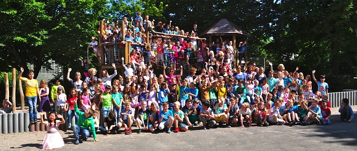 Schüler der Adolf Reichwein Grundschule in Göttingen